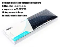 

Original Rapoo E9070 ultra-slim wireless keyboard chocolate blade keyboard single metal multimedia keyboard for computer games