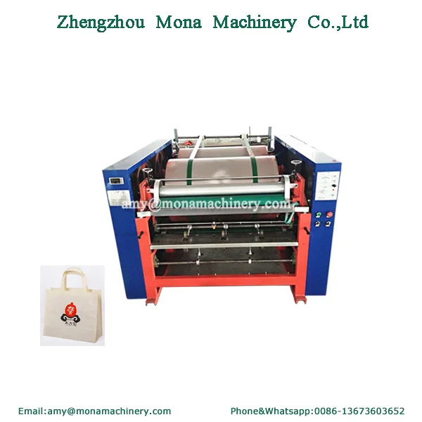 pp Bag Non Woven Printing Machine Kraft Paper Bag logo 6 Colour Flexo Printing Press Machine Price