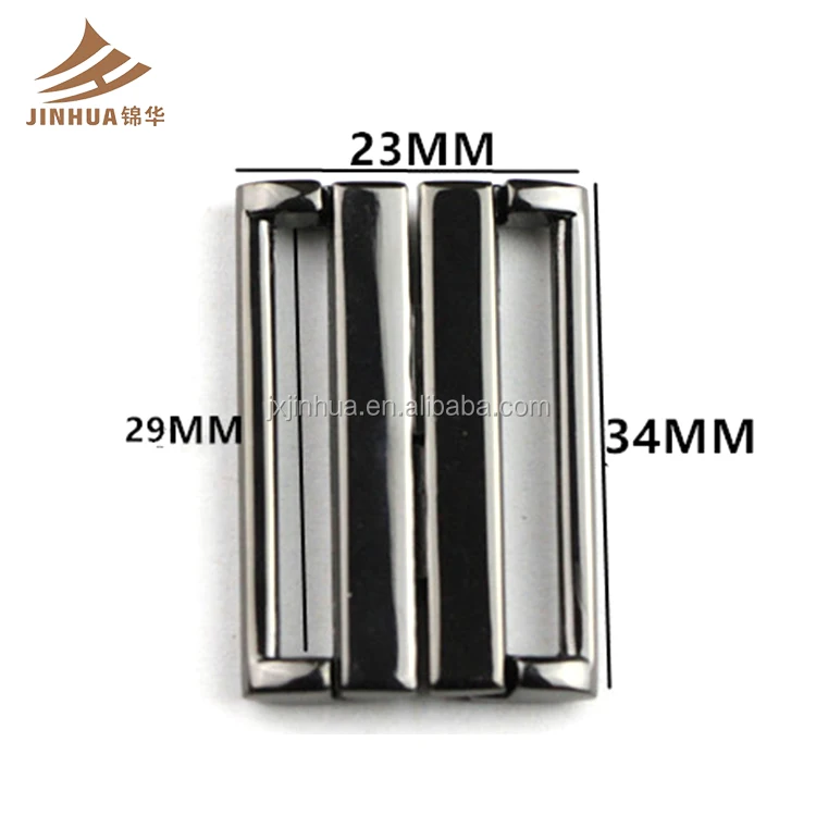 

Hot Sale 29mm Bikini Underwear Accessories Metal Bra Clasp For Underwear, Gold,silver,rose gold or custom