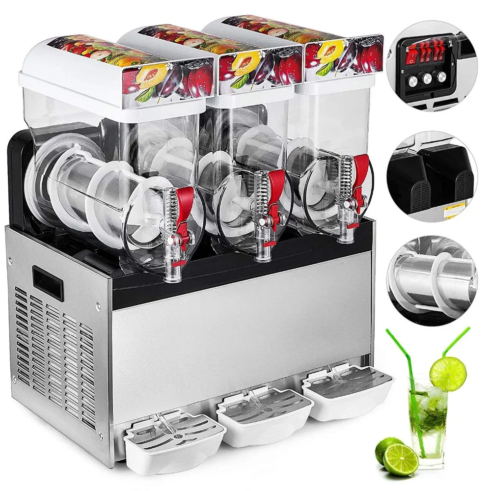 500w Commercial Slush Slushy Machine Margarita Smoothie Frozen Drink