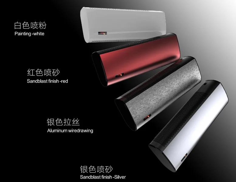 Industrial Air Curtain Over Door Heater with 1 Year Warranty and 60cm or 80cm Size Options