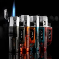 

Portable Popular Superior Quality Refillable Jet Flame Butane Gas bbq lighter sanqiao wholesale 012-1