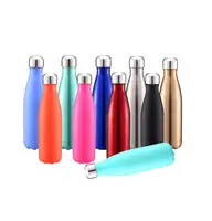 

500ml Stainless Steel Double Wall Vacuum Bottle Thermal Insulation Cola Water Bottle