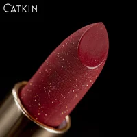 

CATKIN Hot Sale 3.6g Rouge Waterproof Mate Long Lasting Wearing Metallic Magic Lip Gloss Mate Shimmer Glitter Lipstick