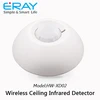 360 degree 12v wireless ceiling motion high quality passive infrared motion sensor for home burglar alarm system