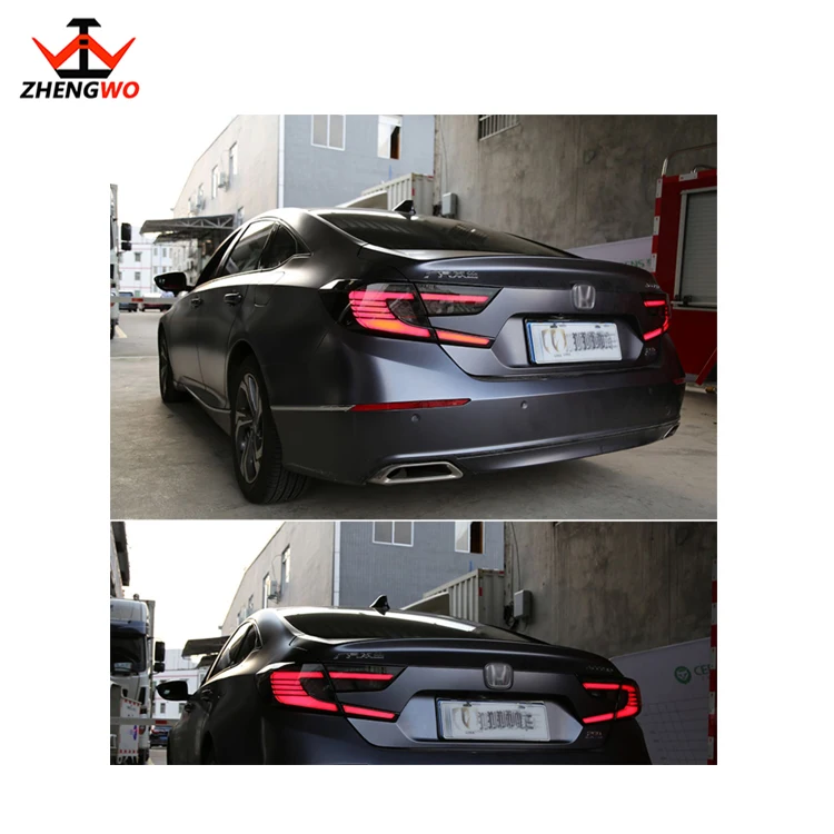 2019 For Accords 2018 Led Tail Light With Smoke Color From Latest