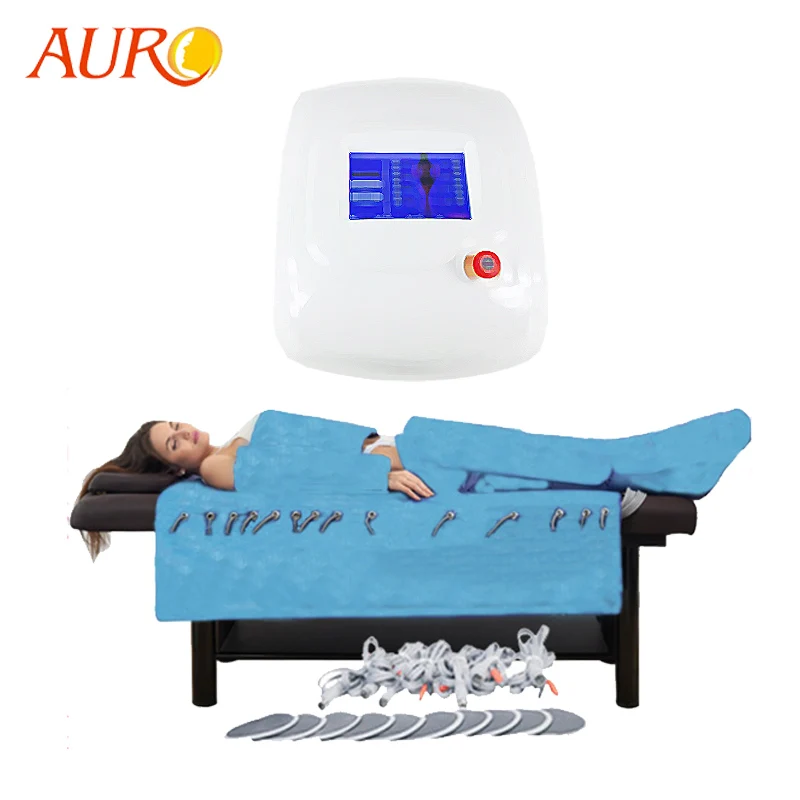 

Au-6809 Factory Far Infrared Pressotherapy EMS electro Muscle Stimulation Beauty Equipment