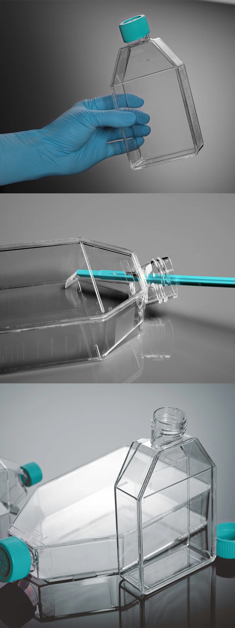 CE and ISO certification laboratory plastic cell tissue culture flask