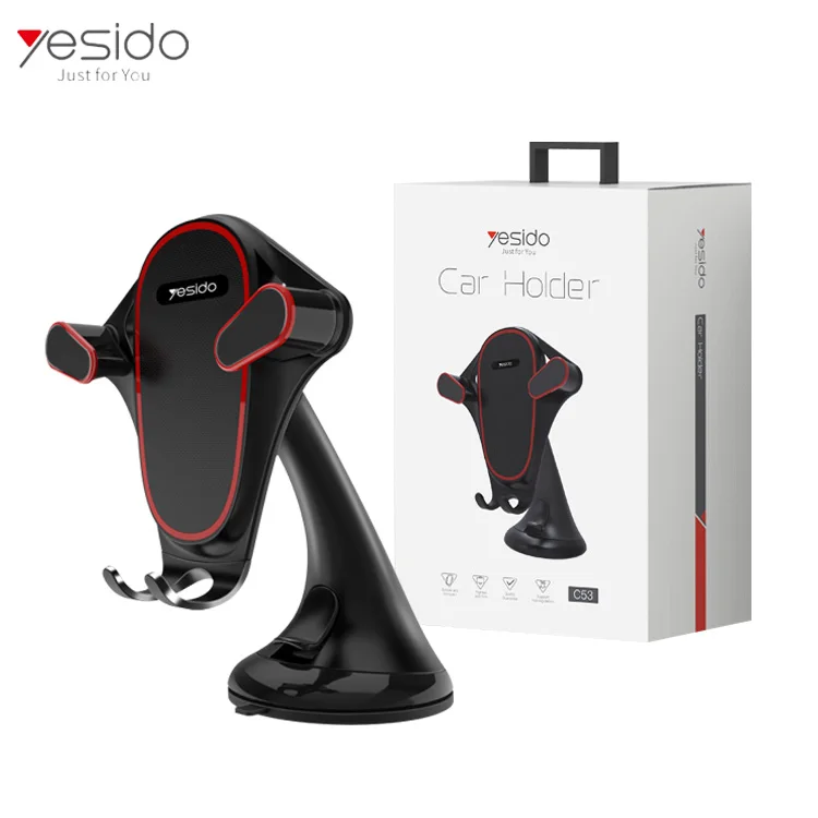

Drop Shopping Angle Rotation Car Phone Mount Universal Mobile Phone Holder Car For 4-6.5 Inch