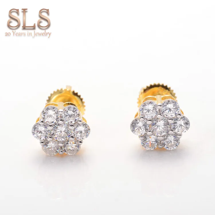 Popular Style 24k Diamond Earrings Uk 