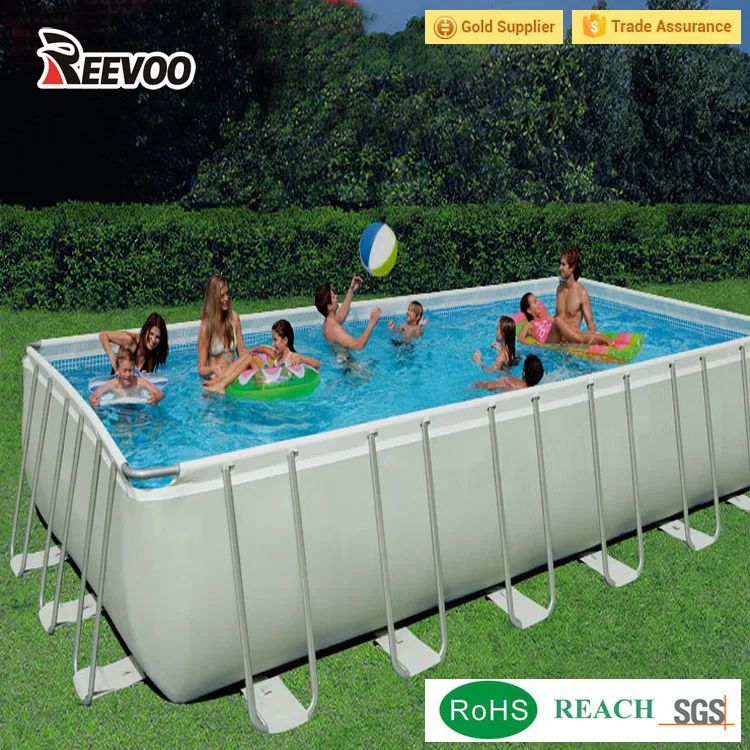 hard plastic above ground pools