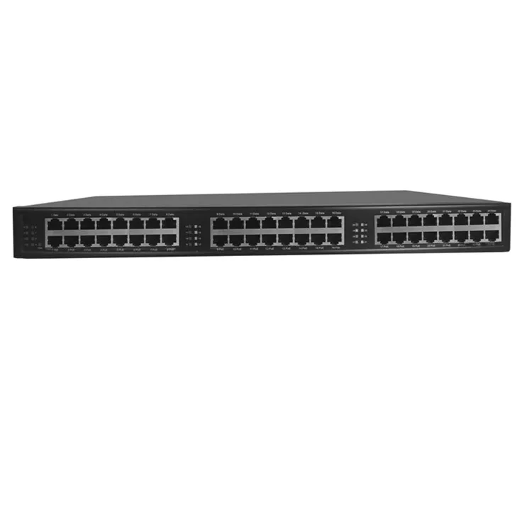 

Full Gigabit 24 48 ports POE Injector POE+ IEEE802.3af/at Automode Voltage 1U Rack mount midspan POE switch, N/a