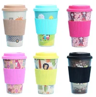 

Hot Sale Bamboo Fiber Mug Tumbler Travel Mug eco friendly Reusable Coffee Mug Cup