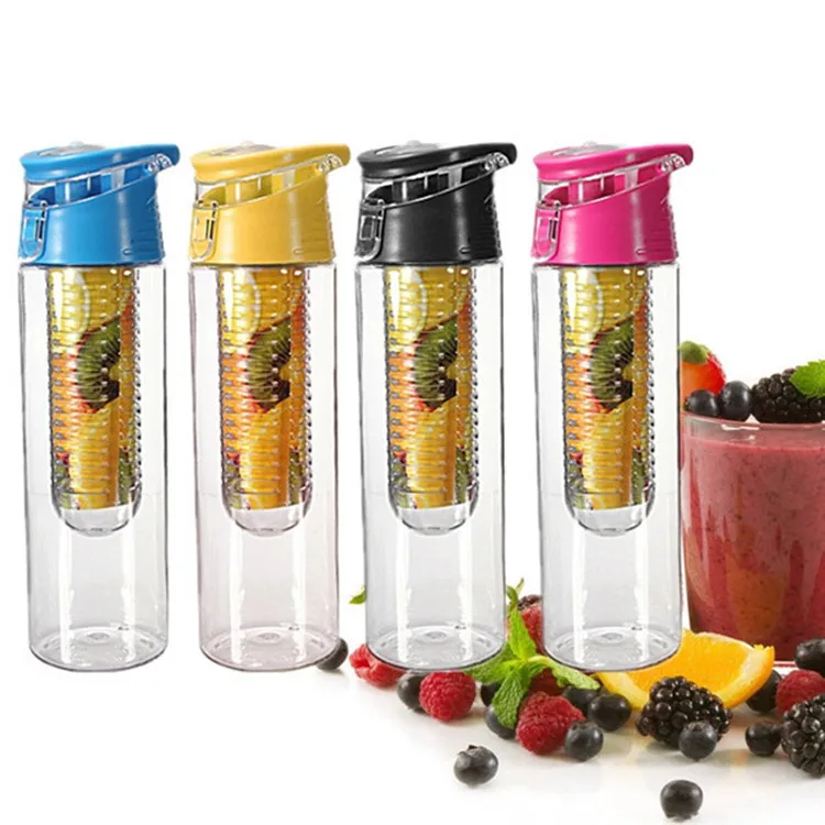 

Hot Selling High Quality Customized Logo Water Bottle Fruit Infuser, Pms available