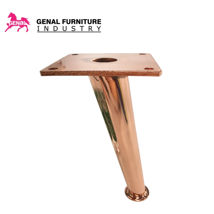 Promotional Decorative Metal Furniture Legs For Sofa Bronze Sofa