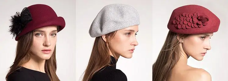 female felt cloche hat pattern
