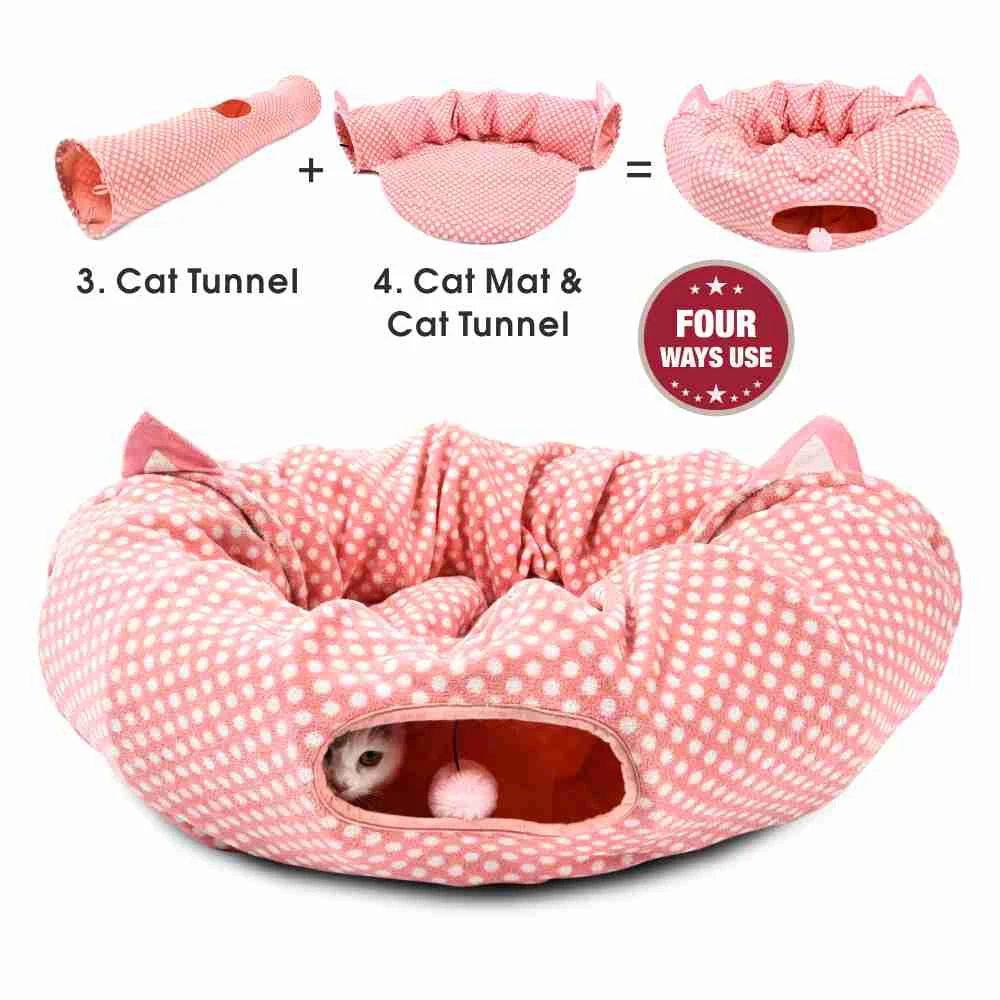 collapsible cat bed