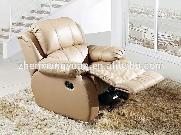 Living Room Furniture Lazy Boy Glider Rocking Sofa Suede Leather