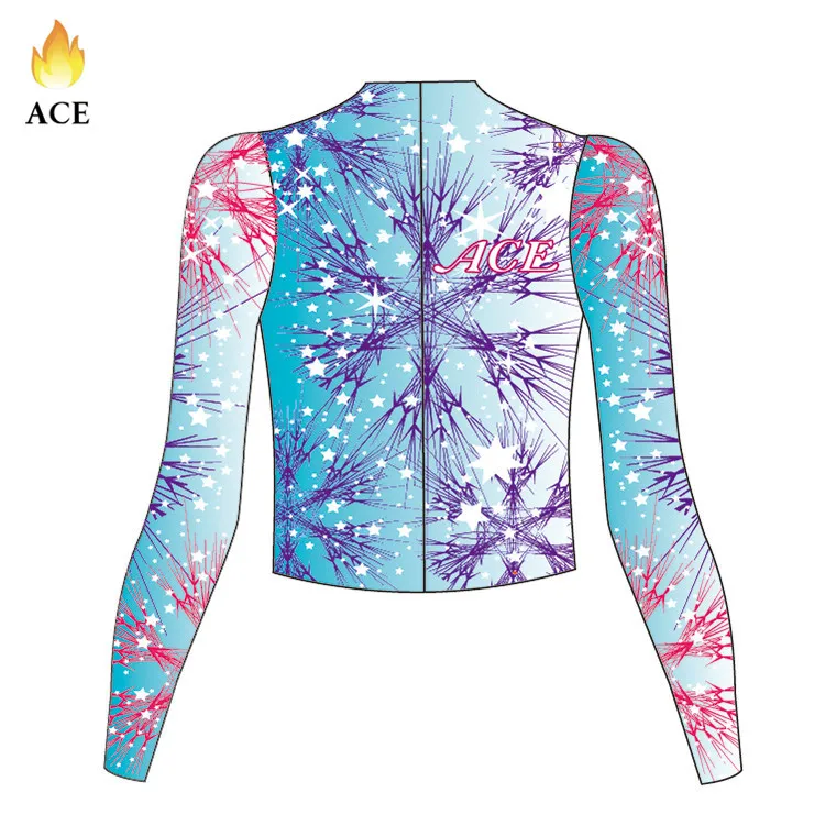 Custom Dance Team Warm Up Jackets Long Sleeves Cheerleading Uniforms