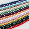 Shopping of 8MM Colors Glass Pearl Beads Project