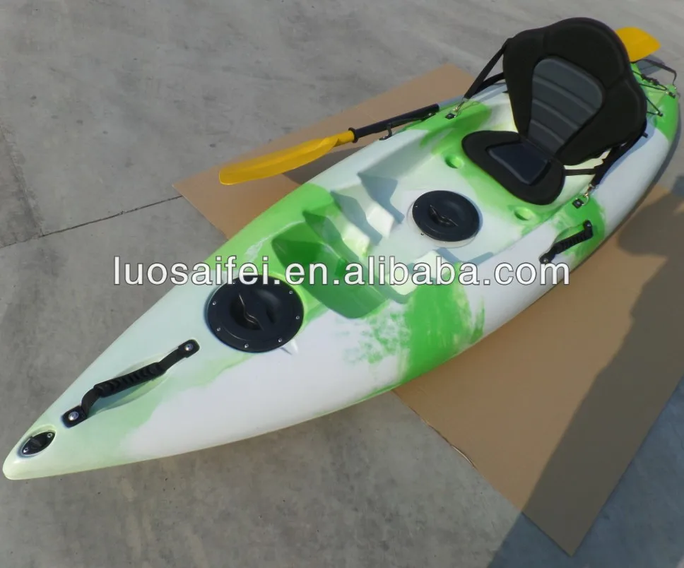 2.6m Pe Single Plastic Kayak Canoe Buy Plastic Kayak Canoe,Plastic