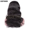 10"-22" Stock 13"x6" BW Body Wave glueless Lace Frontal Wigs 100% virgin Brazilian human hair pre-plucked natural hairline