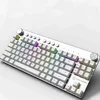 2018 Ergonomic Design Mechanical Wireless Bluetooth keyboard with RGB Light