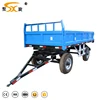 China Supplier Hot Sale CE Approved 5 ton Double Axle farm trailer 7CX-5