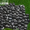 LUSSO Ceramic hot sale 305x305mm firebrick black color pebble stone for garden decoration