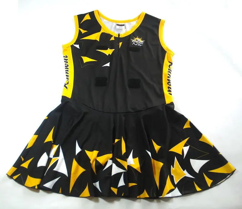 Colorful Sublimation Print Netball Skirt & Top Buy Custom Design