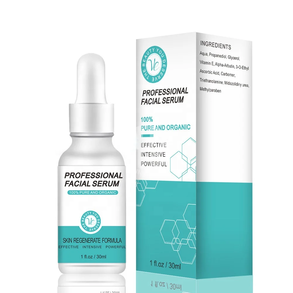 

Professional Make Your Own Brand Arbutin Facial Serum Anti-wrikle Regenerate Formula 30ML, N/a