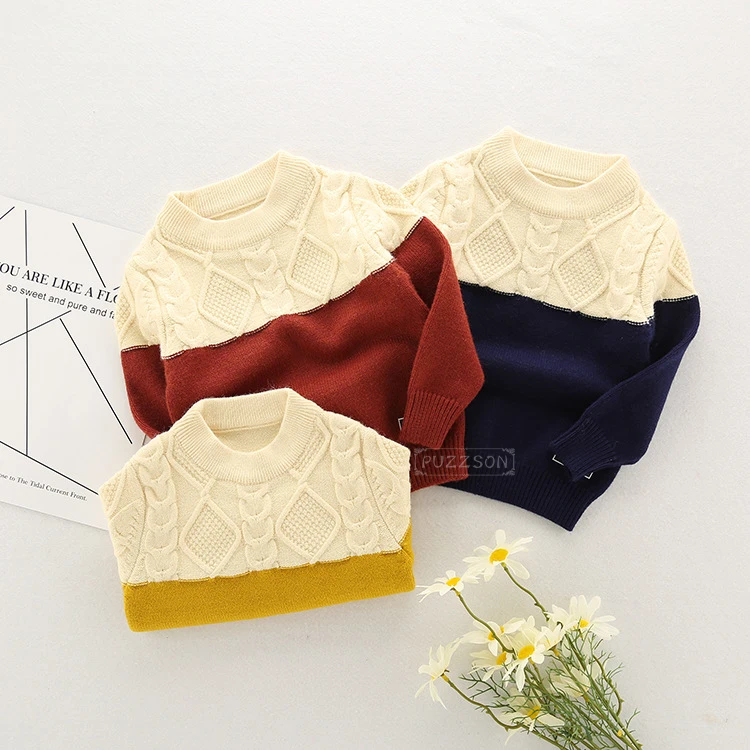

Wholesale Shopping Clothes Kid Wear Sweater Knitted Pullover, Red/pink/yellow