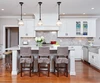 American style cheapest price white color customised kitchen cabinet