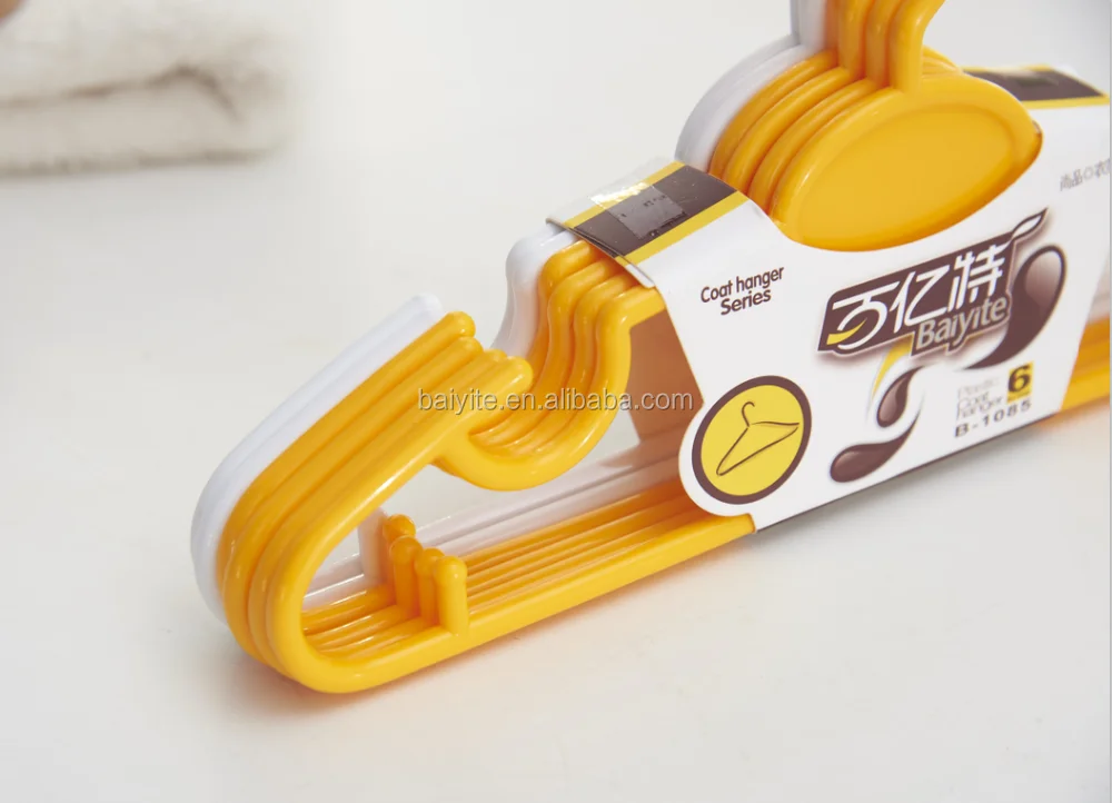 clothes hanger yellow color.png