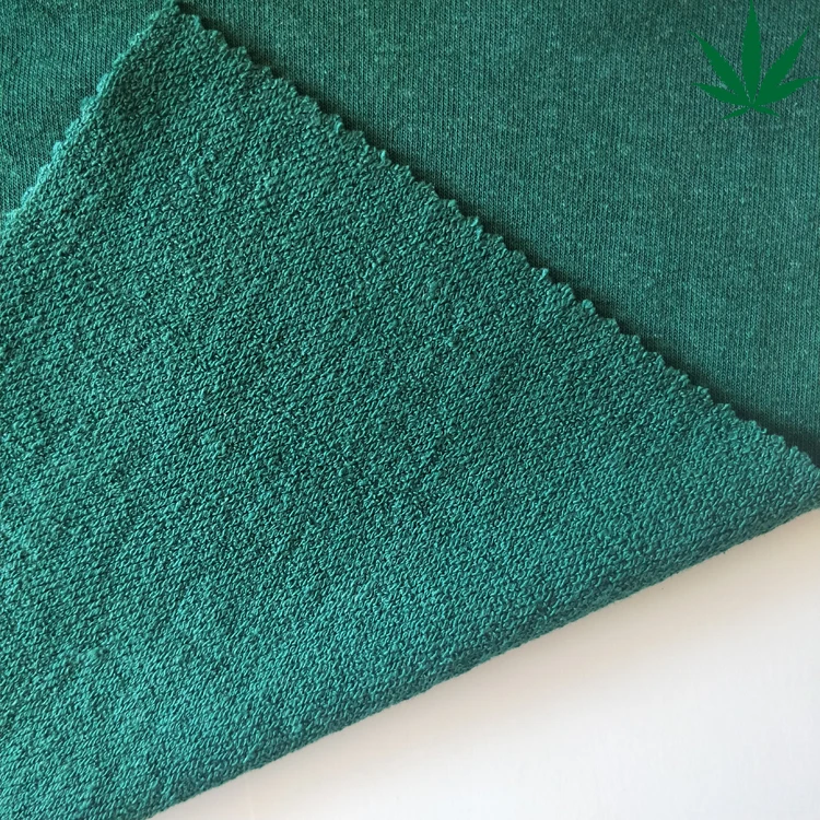 
eco friendly fabric 49%Hemp 40%Organic cotton 11%Dupont Sorona hemp knitting fabric 