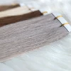 Silky natural slavic yak hair extensions double face tape colors available