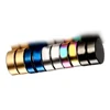 Surgical Steel Punk Style Round Magnetic Fake Plugs Non Piercing Clip