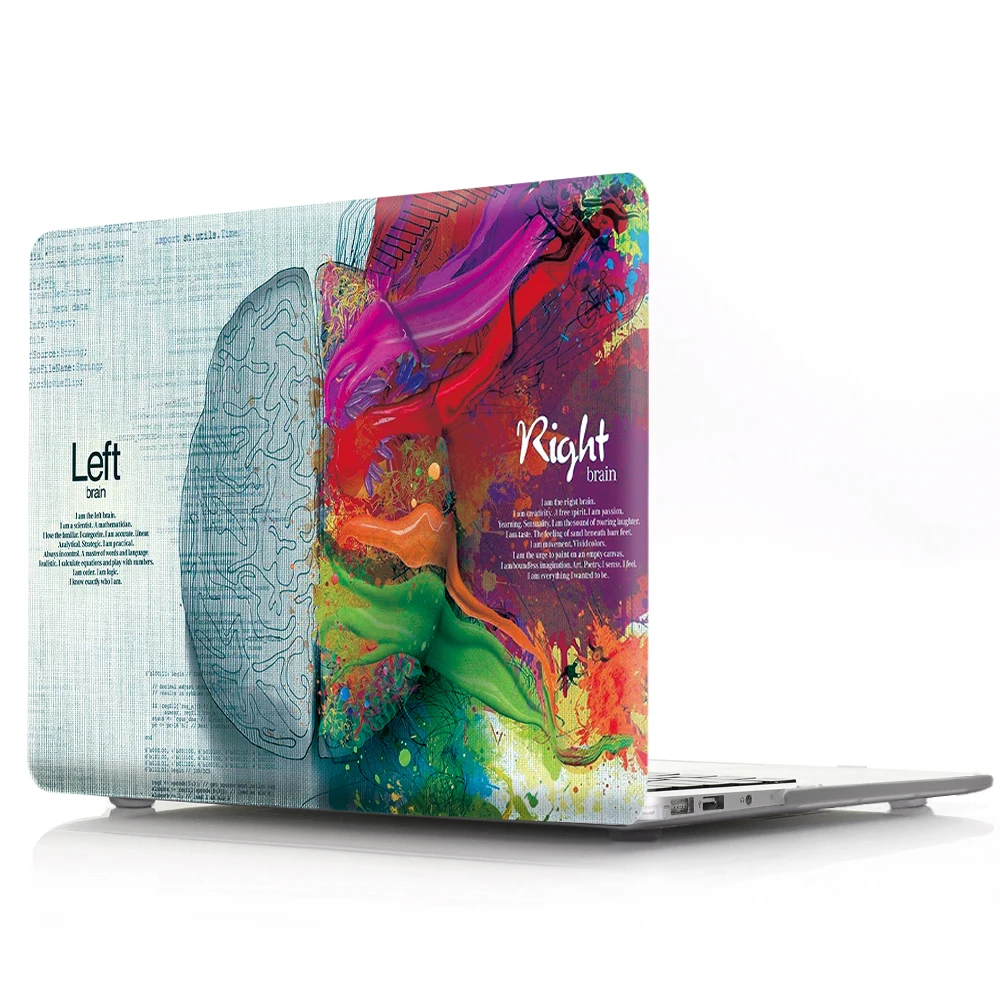 

Creative Brain Support Custom Diy Case For Macbook Air 12 Inch 13 Pro A2159 2019 A2179 laptop hard case, Customized color