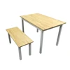 Dining Sets Cheap Modern Rectangle Wooden Dining Table With Bench