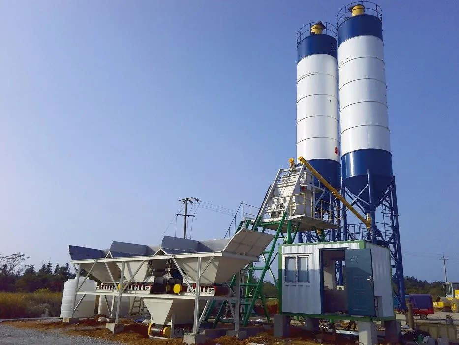 小型预拌混凝土搅拌站 hzs35