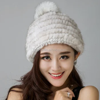 fluffy winter hat