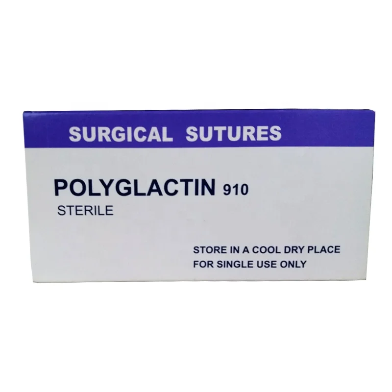 
Manufacturer Absorbable PGA PGLA Surgical Suture Polyglactin 910 