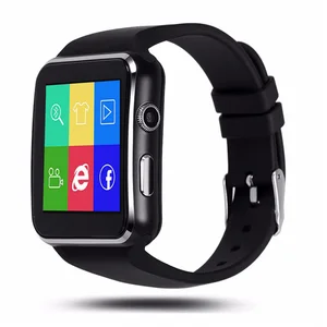 2019 Electronic Wearable Devices With Camera For Apple Android Phone Smart Watch X6