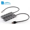Wholesale micro usb hub android charger for macbook pro portable slim usb hub 3.0