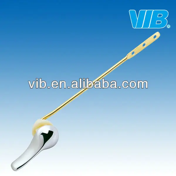 
Toilet tank handle lever with galvanized iron rod for toilet cistern fitting 