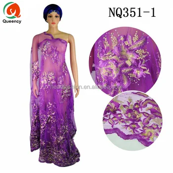 Nq351 Queency Good Quality Wholesale Elegant Ghana Wedding Dress