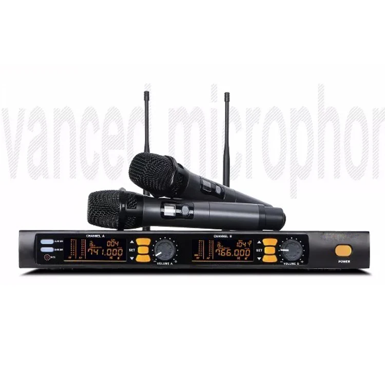 

long range professional karaoke wireless microphone, Black