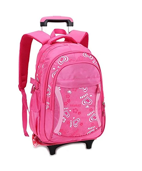 School Backpack Bags With Wheels For Girls - Buy School Backpack With ...