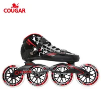 

New arrival pu wheels professional roller speed 100/110mm stock inline carbon fiber speed skates