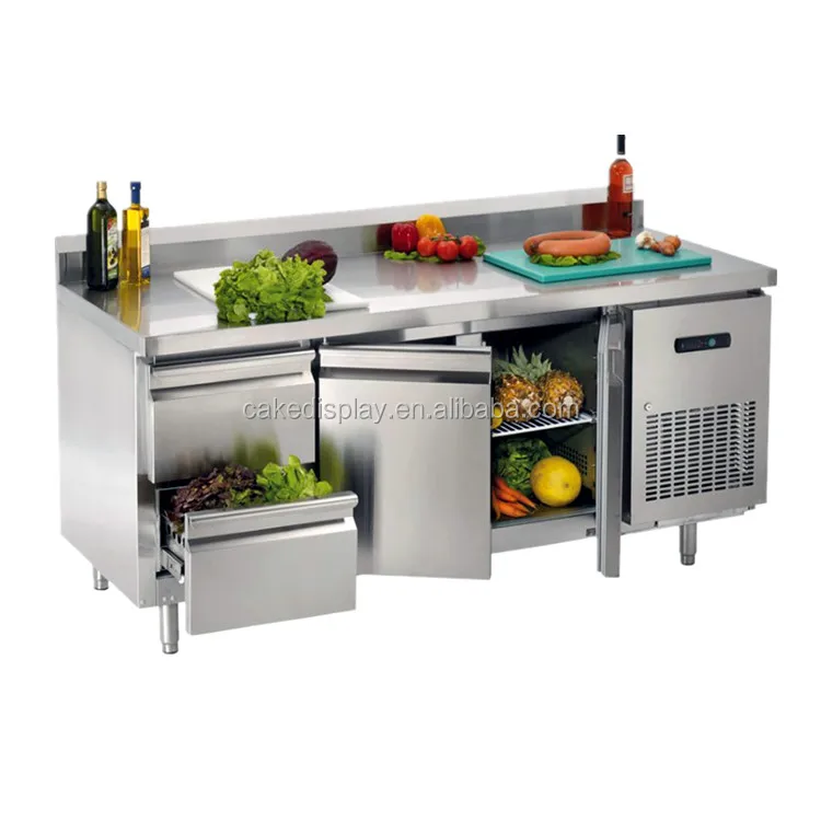 New Stainless Steel Drawer Meat Chiller Refrigerator Commercial